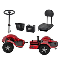 Dailymoving DM416 lithium battery electric golf scooter cart buggy mobility scooter