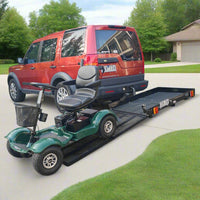 Dailymoving SC500XL TowBar Golf Scooter  Mobility Scooter Power Wheelchair Carrier Rack With Loading Ramp