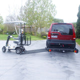 Dailymoving SC500XL TowBar Golf Scooter  Mobility Scooter Power Wheelchair Carrier Rack With Loading Ramp