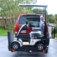 Dailymoving SC500XL TowBar Golf Scooter  Mobility Scooter Power Wheelchair Carrier Rack With Loading Ramp