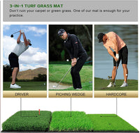 PGM GOLF 3-in-1 Portable Practice Hitting Mat  DJD024