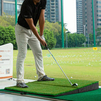 PGM GOLF Slop 1Mx1M Driving Range Practice Hitting Mat DJD041