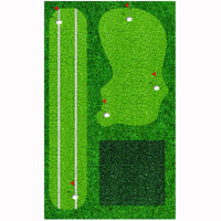 PGM GOLF 3Mx5M Golf Hitting and Putting Green Mat for LXW001 3M Cage GL020-3M