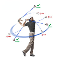 PGM Golf Soft Swing Stick Rhythm Corrector Trainer HGB018