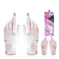 PGM Women Microfiber Cloth Breathable Fingers Golf Glove ST031