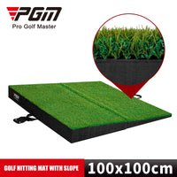 PGM GOLF Slop 1Mx1M Driving Range Practice Hitting Mat DJD041