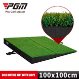 PGM GOLF Slop 1Mx1M Driving Range Practice Hitting Mat DJD041