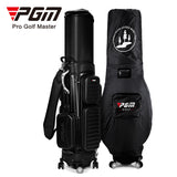 PGM GOLF Four Spinner Wheels Hard Shell Retractable Travel Cart Bag QB142