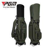 PGM GOLF Four Spinner Wheels Retractable Travel Cart Bag QB152