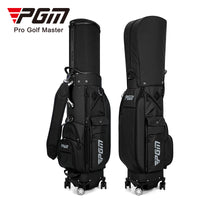 PGM GOLF Four Spinner Wheels Retractable Travel Cart Bag QB152