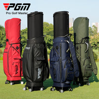 PGM GOLF Four Spinner Wheels Retractable Travel Cart Bag QB152