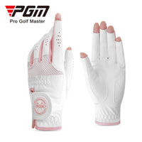 PGM Women Microfiber Cloth Breathable Fingers Golf Glove ST031