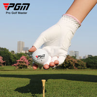 PGM Women Microfiber Cloth Breathable Fingers Golf Glove ST031