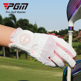 PGM Women Microfiber Cloth Breathable Fingers Golf Glove ST031