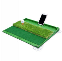 PGM GOLF Portable training Practice Hitting Mat with ball tray DJD034